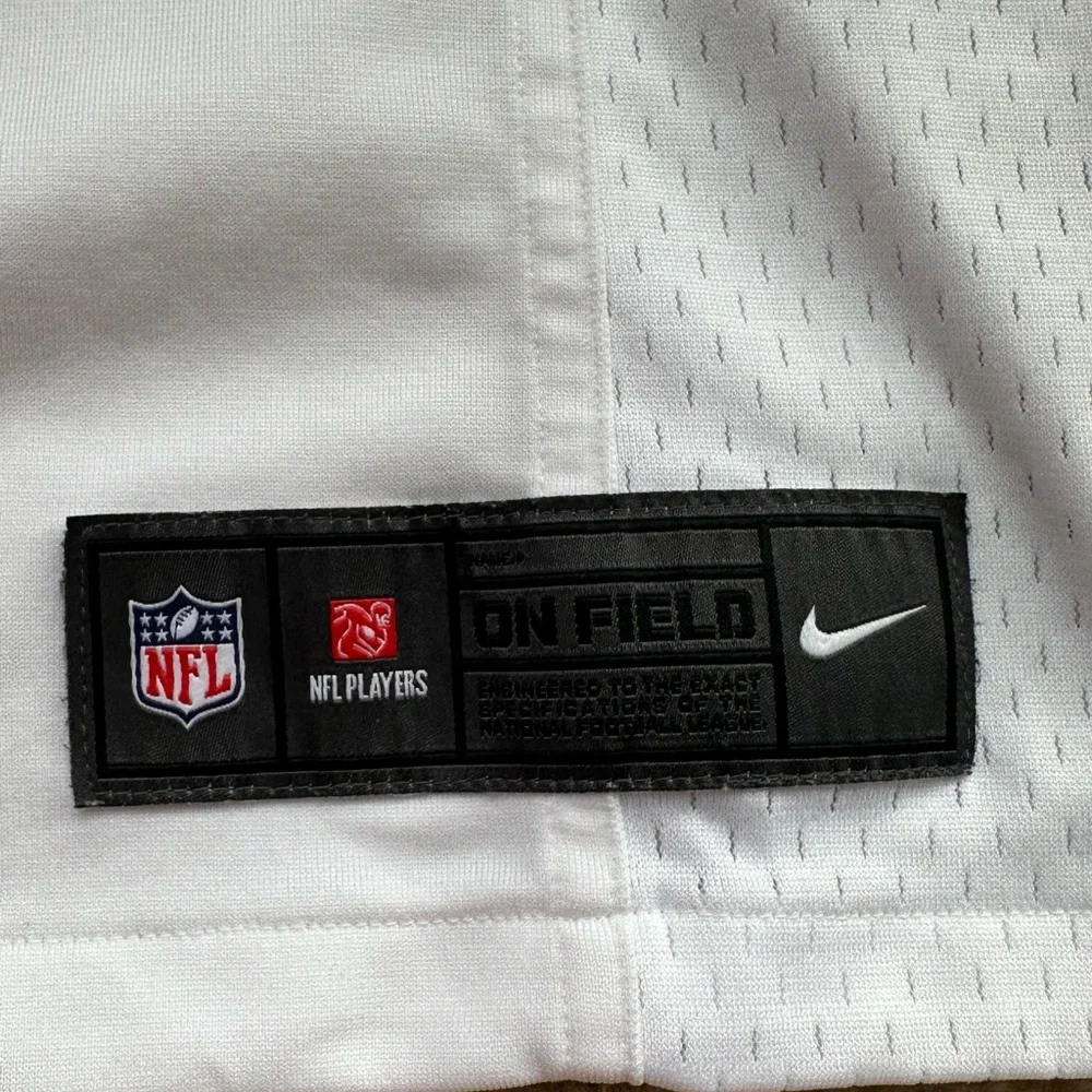 Nike NFL Women's Small On Field White & Blue #82 Jason Witten Football Jersey - Picture 4 of 7